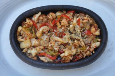 Balık Kokoreç/ Grilled Chopped Fish